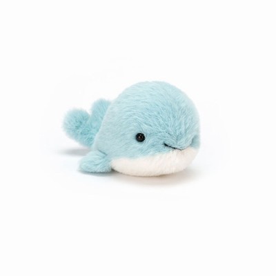 Jellycat Fluffy Whale Australia | 083714TYO